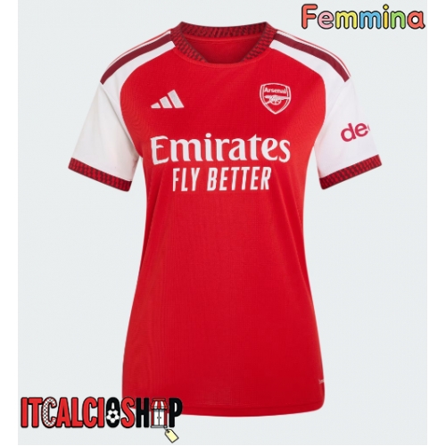 Arsenal Martin Odegaard #8 Prima Maglia Femmina 2026-27 Manica Corta
